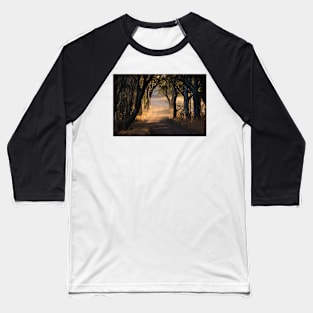 Morning light, Hampton Post Office Road Baseball T-Shirt